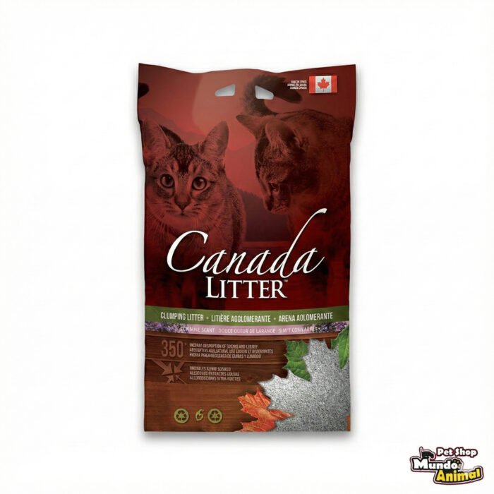 Arena Canadá Gatos Aromas Lavanda Talco de Bebé