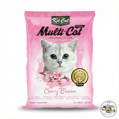Arena Kit Cat Gatos Aroma Flor de Cerezo