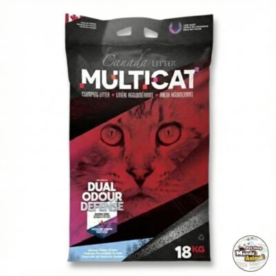 Arena Multicat Gatos Aroma Talco de Bebé