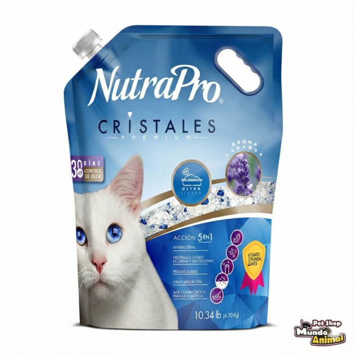 Arena NutraPro Gatos Cristales