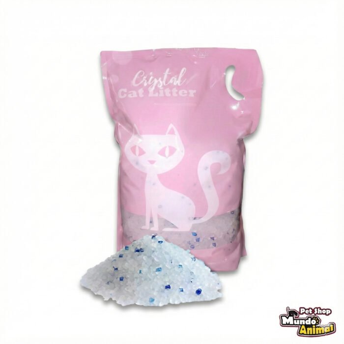 Arena de Cristales para Gatos