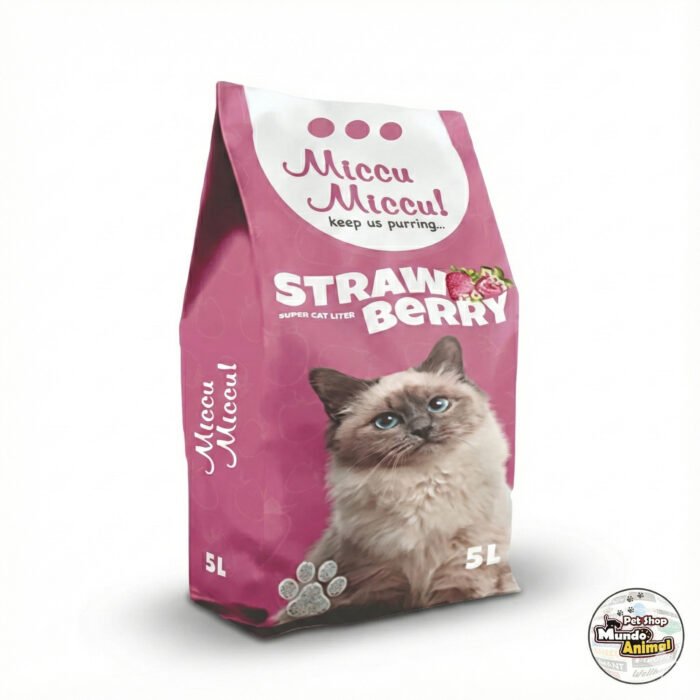 Arena para Gatos Miccu Strawberry