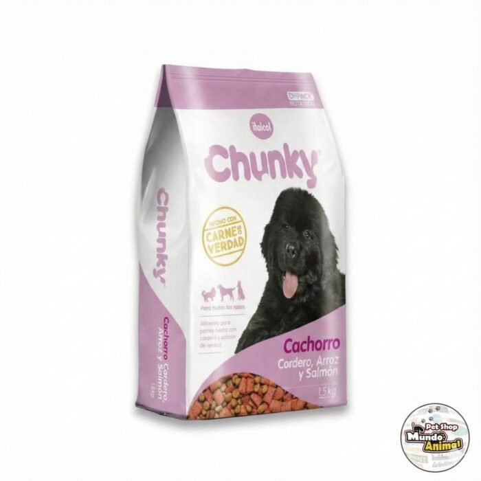 Chunky-Cachorro-Cordero-Arroz-y-Salmón Chunky Cachorro Cordero Arroz y Salmón