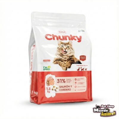 Chunky Gato Adulto Salmón y Cordero