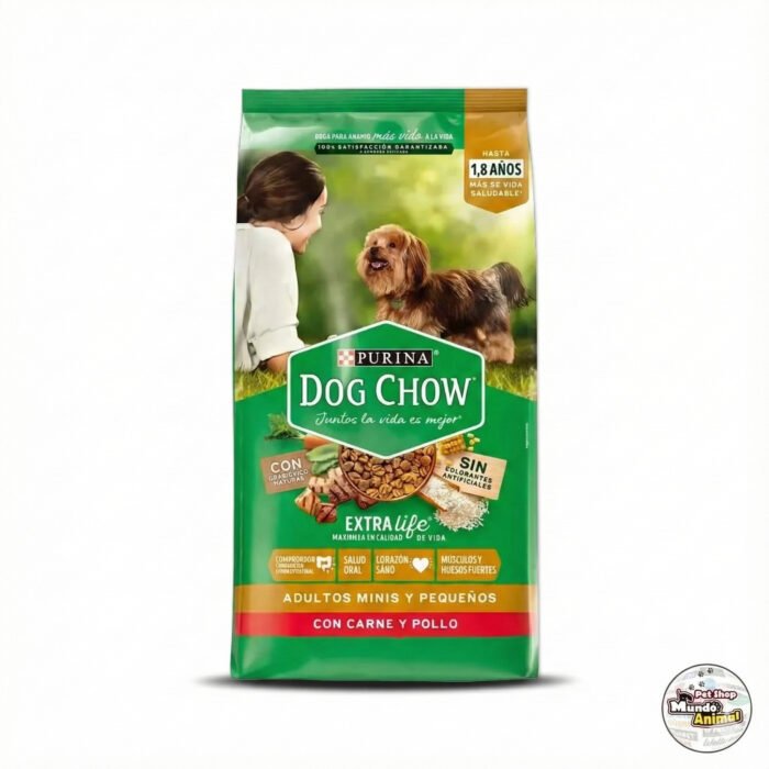 Dog Chow Adulto Raza Pequeña y Minis Carne y Pollo