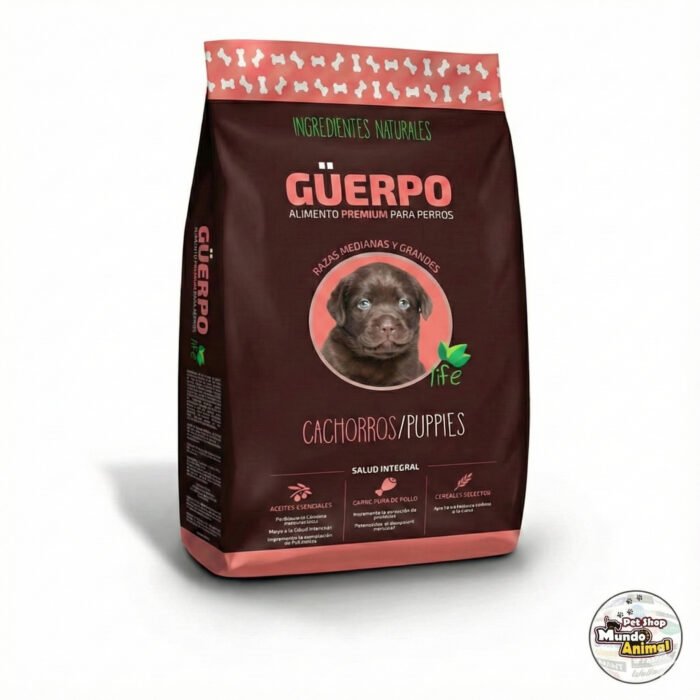 Güerpo Premium Cachorro Raza Mediana y Grande
