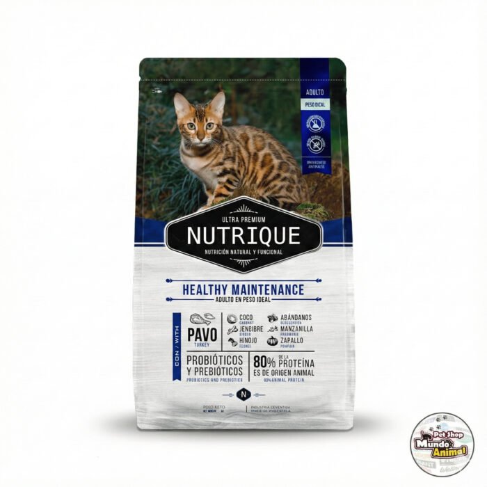 Nutrique-Gato-Adulto-Peso-Ideal-Pavo-y-Cerdo Nutrique Gato Adulto Peso Ideal Pavo y Cerdo