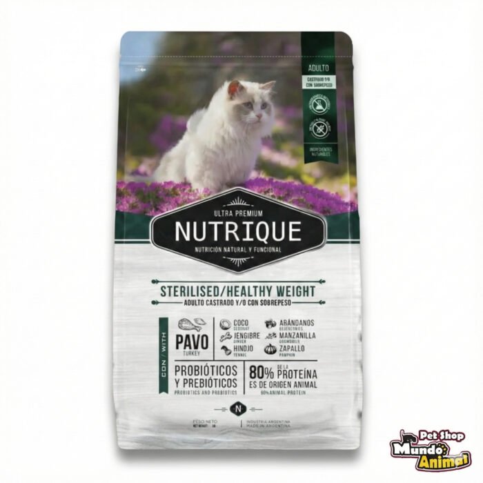 Nutrique Gato Esterilizado Pavo