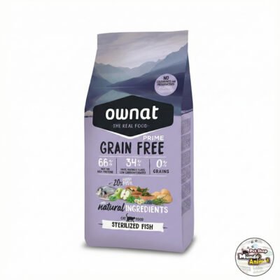 Ownat Grain Free Gato Castrado Fish