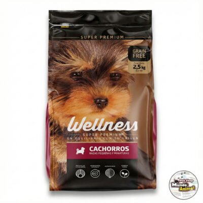 Wellness-Cachorros-Razas-Pequeñas-Salmón Wellness Cachorros Razas Pequeñas Salmón